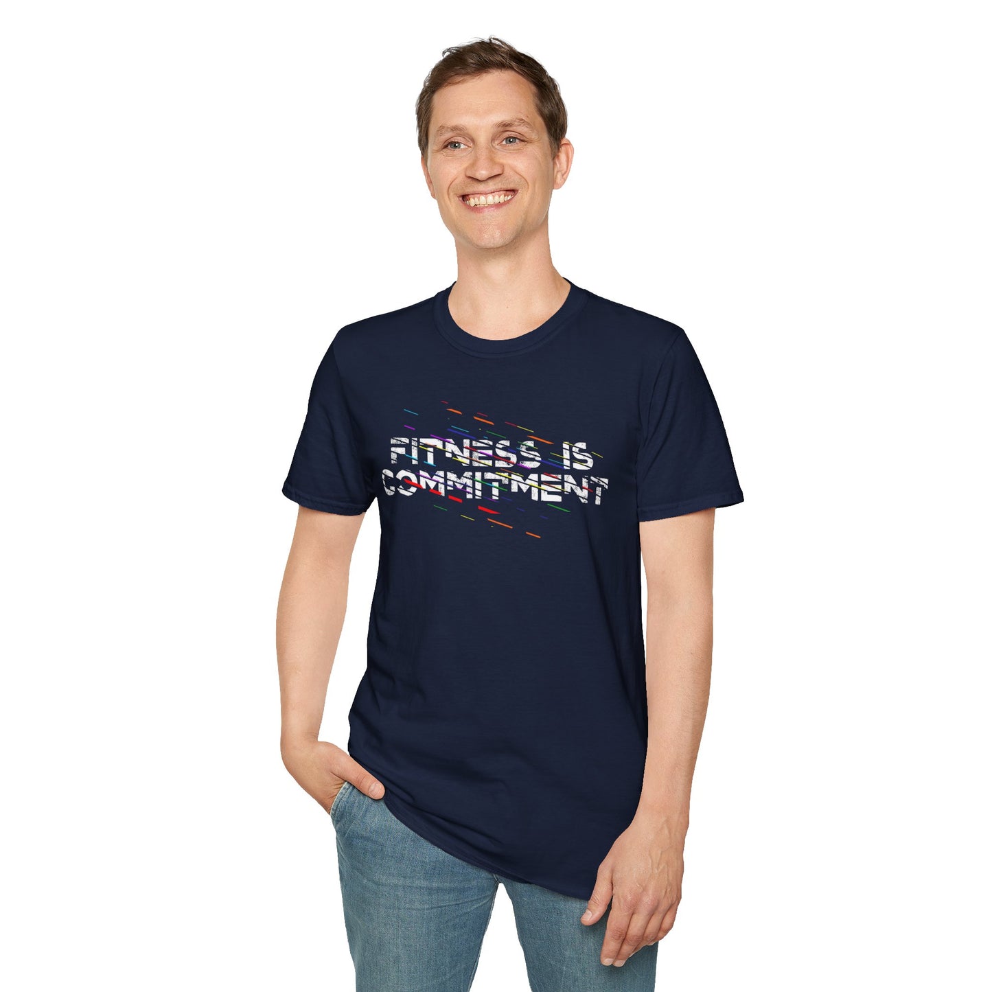 Unisex T-Shirt - FITNESS IS COMMITMENT