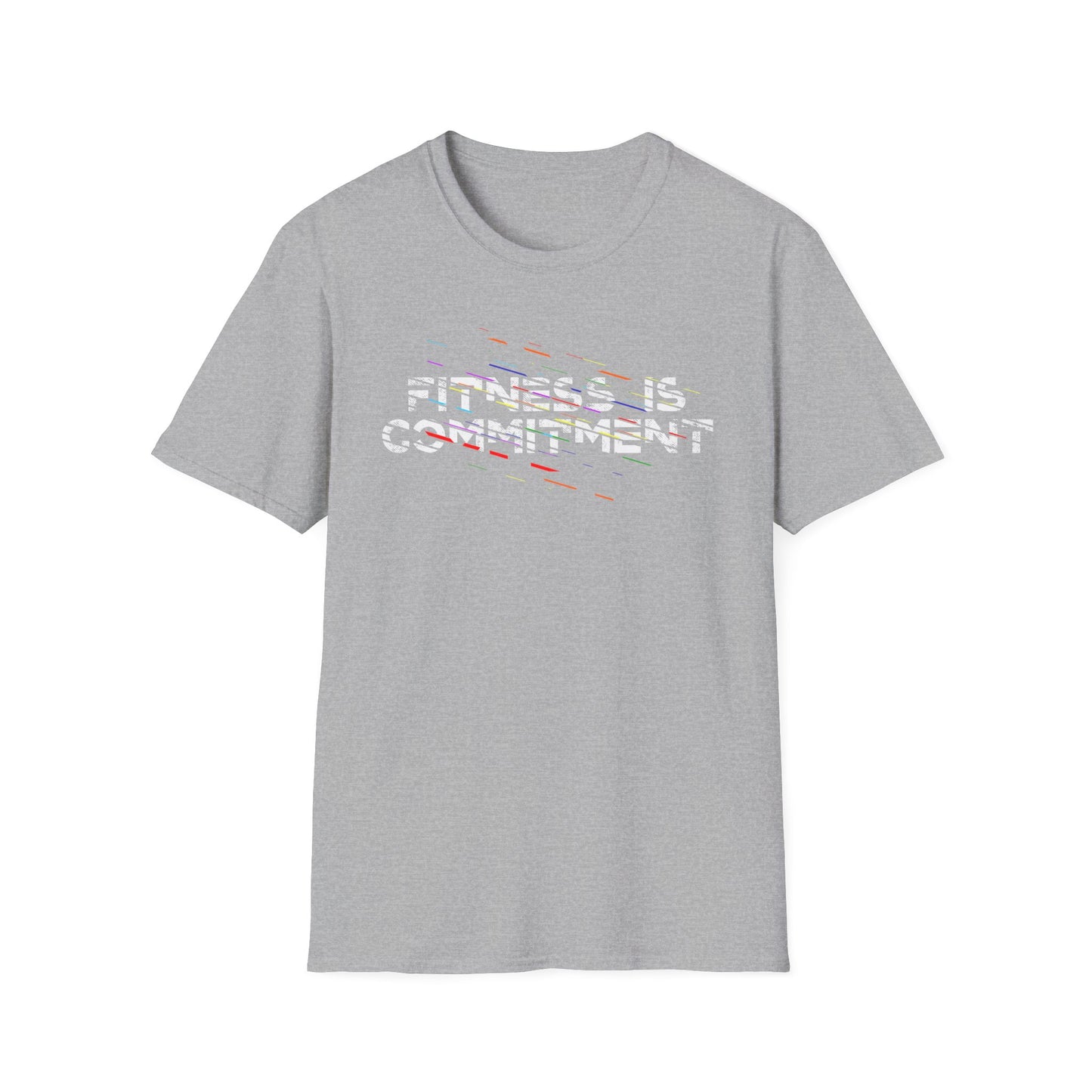 Unisex T-Shirt - FITNESS IS COMMITMENT