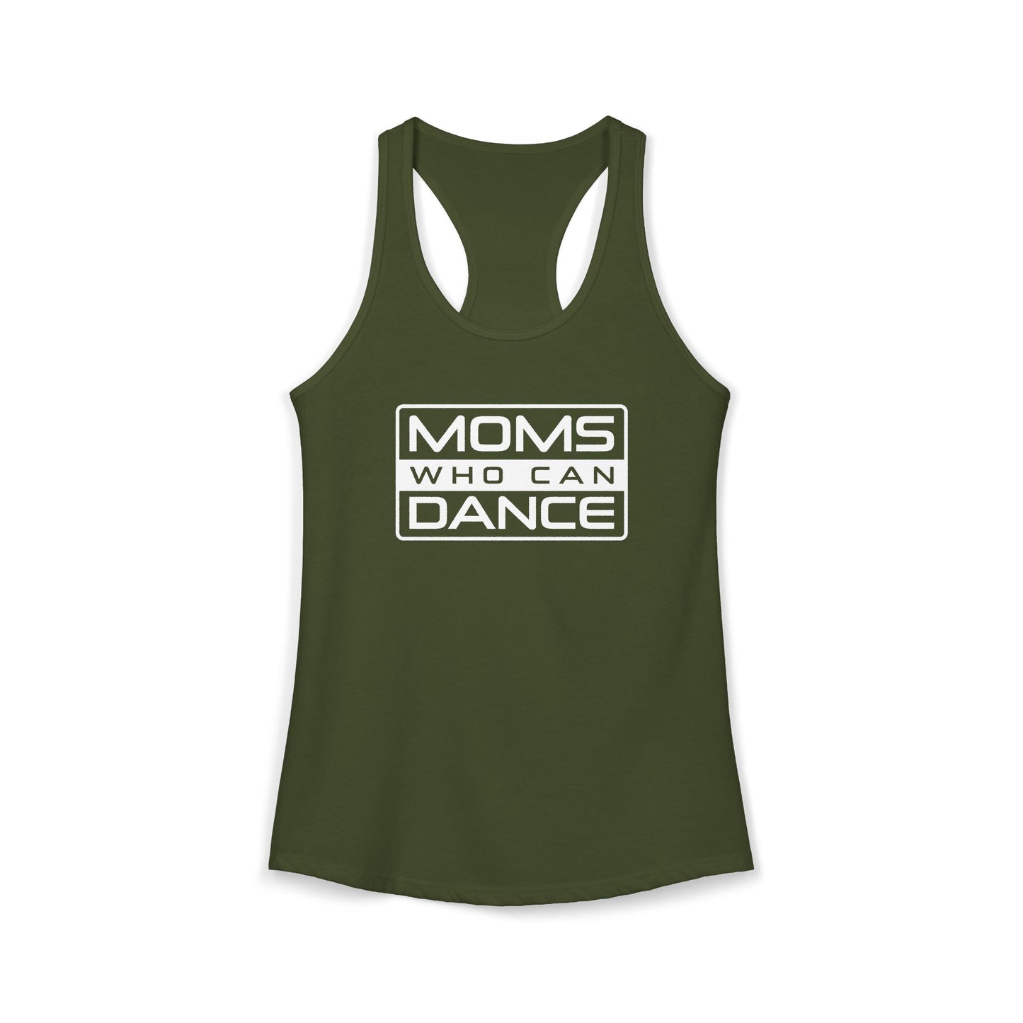 Women's Racerback Tank - MOMS WHO CAN DANCE