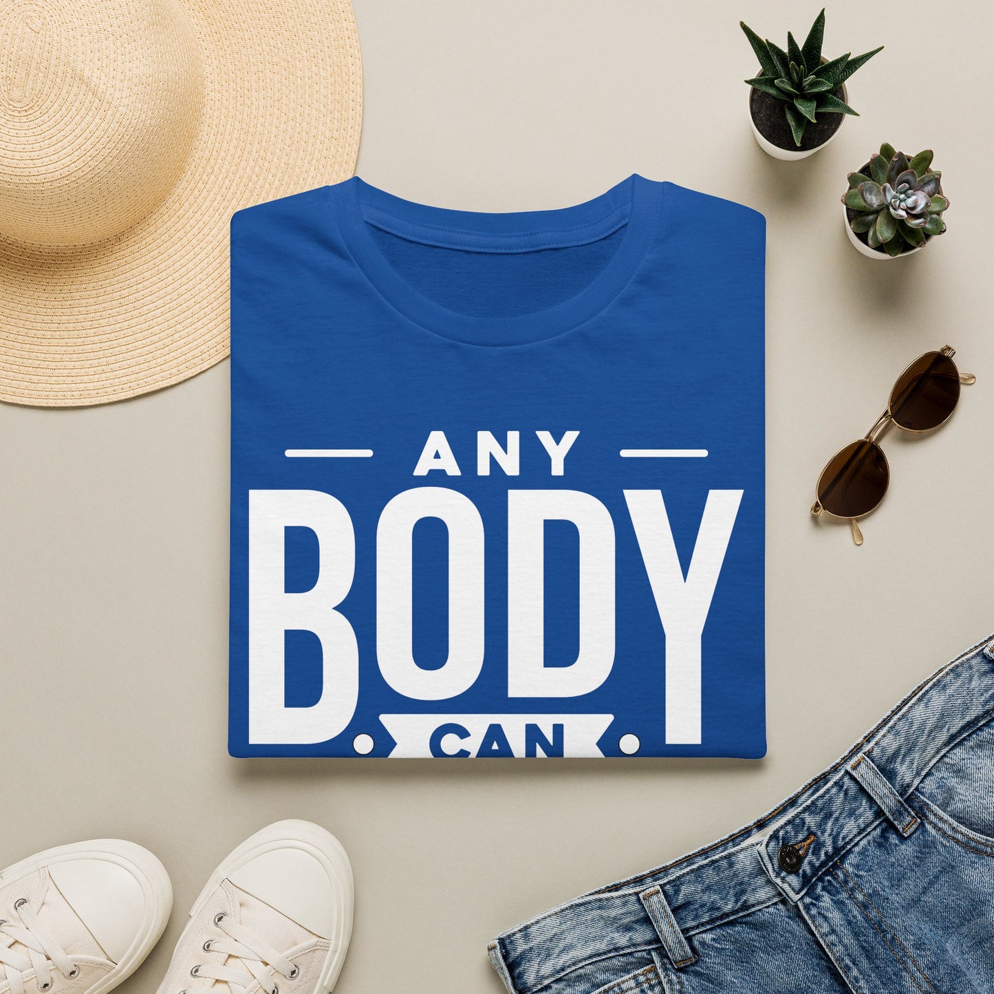 Unisex T-Shirt - ANY BODY CAN DANCE