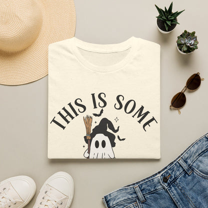 Unisex T-Shirt — "This Is Some Boo Sheet" Cute Halloween