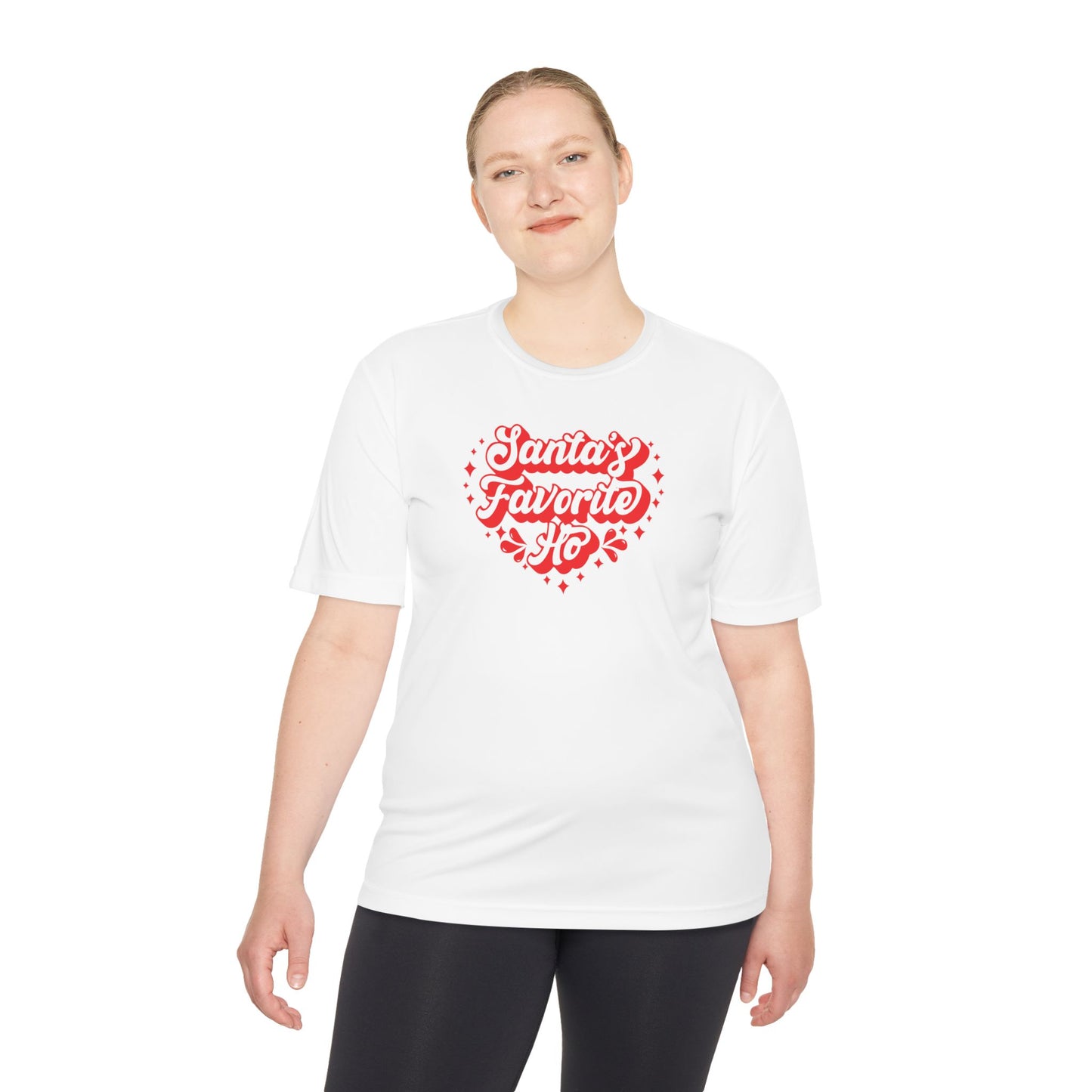 Unisex Moisture Wicking - SANTA'S FAVORITE HO