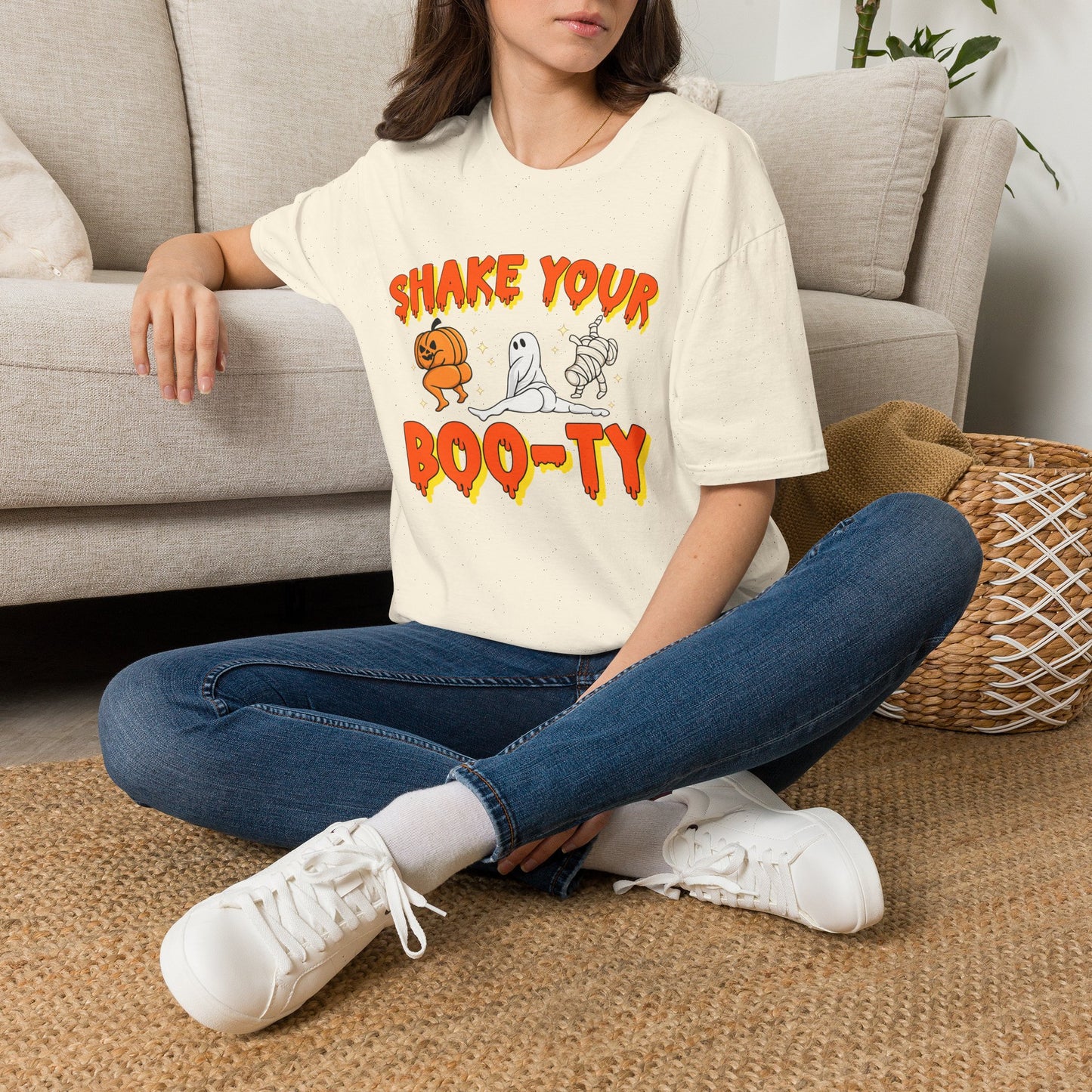 Unisex T-Shirt — SHAKE YOUR BOO-TY Halloween