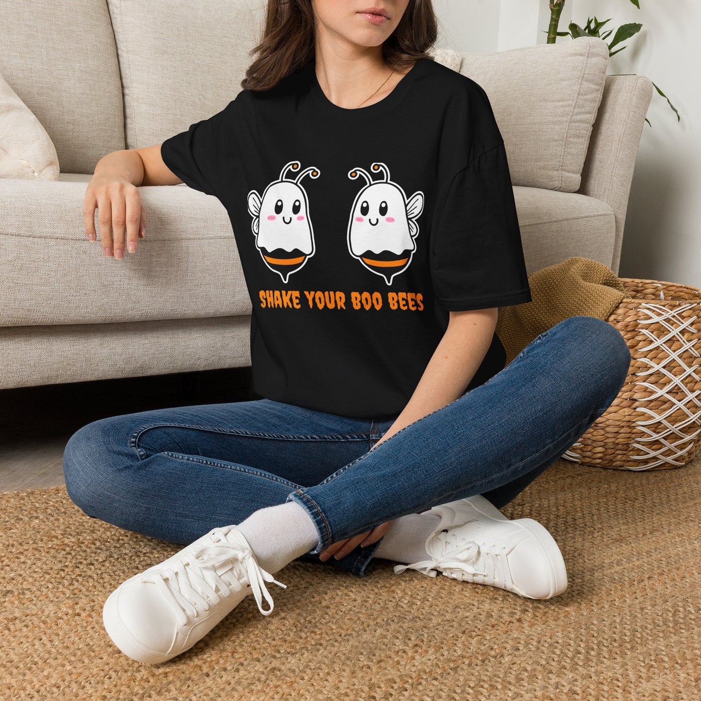 Unisex T-Shirt — SHAKE YOUR BOO BEES Halloween