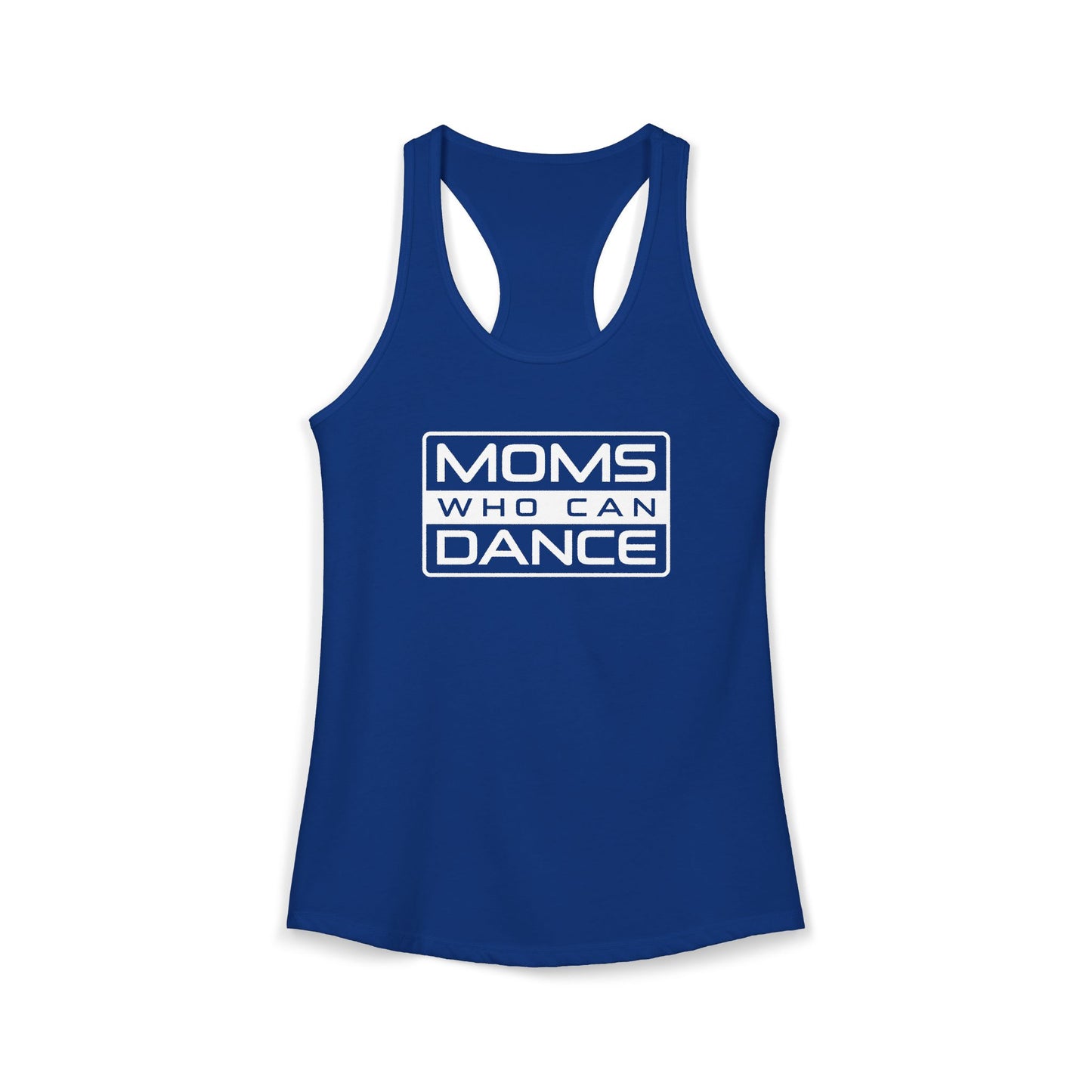 Women's Racerback Tank - MOMS WHO CAN DANCE