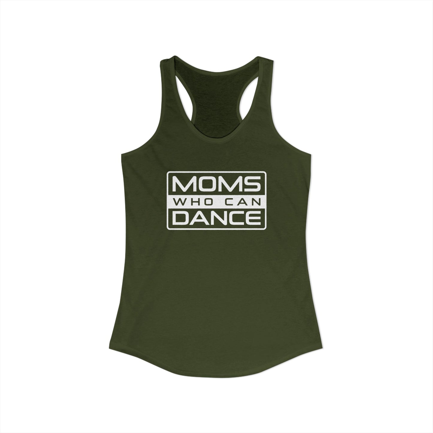 Women's Racerback Tank - MOMS WHO CAN DANCE
