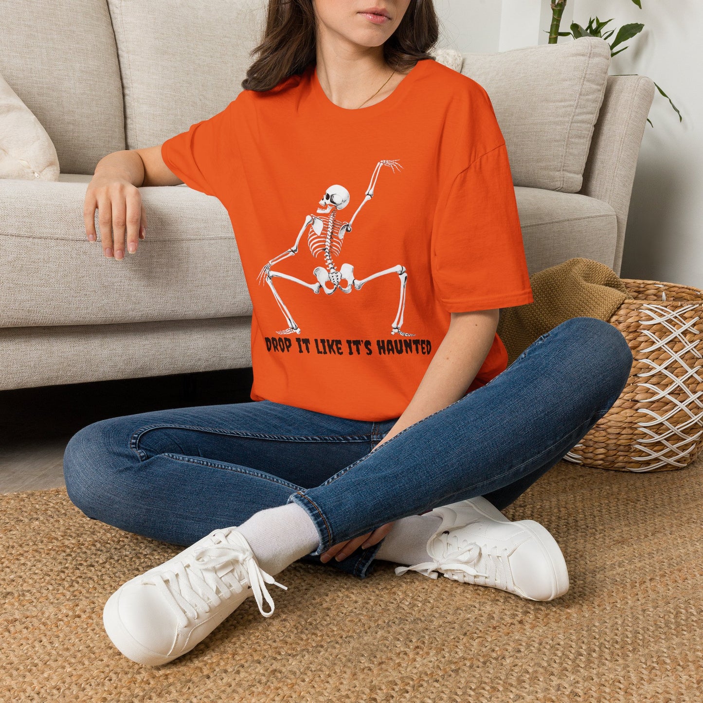 Unisex T-Shirt — DROP IT LIKE IT'S HAUNTED Halloween