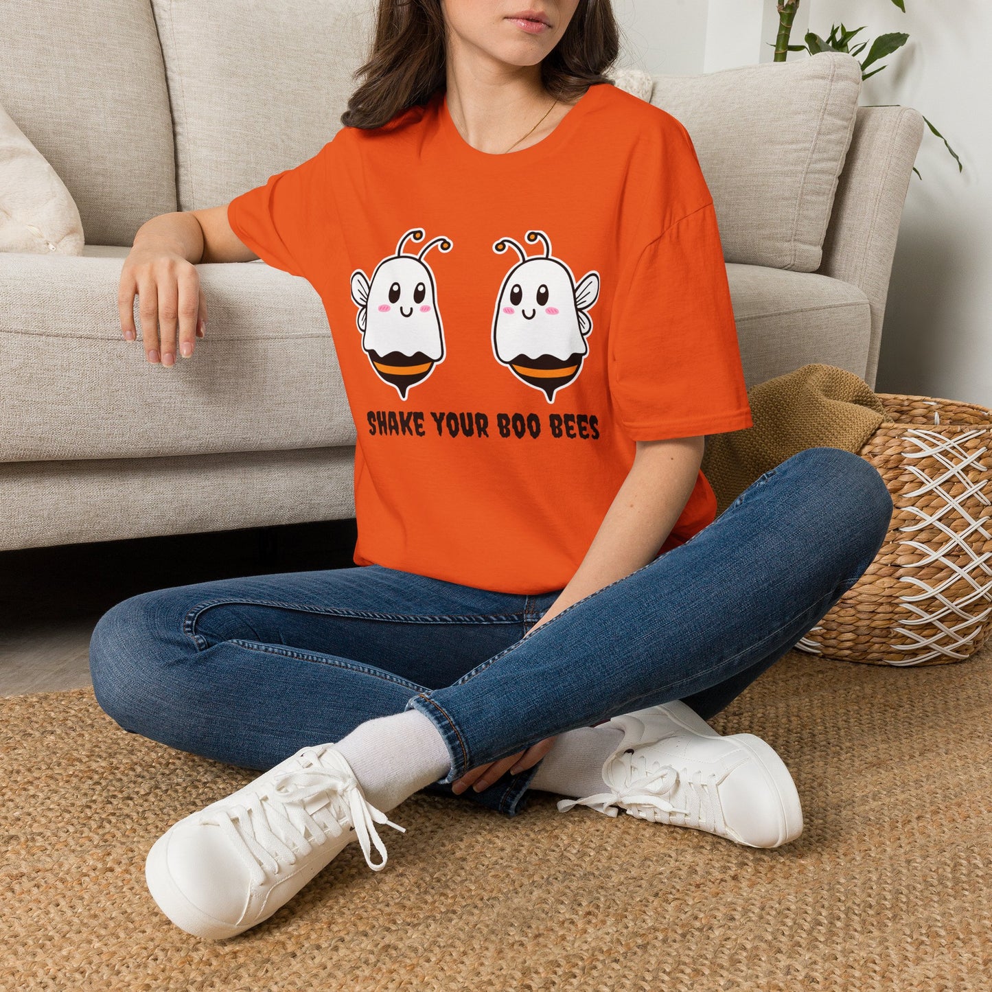 Unisex T-Shirt — SHAKE YOUR BOO BEES Halloween