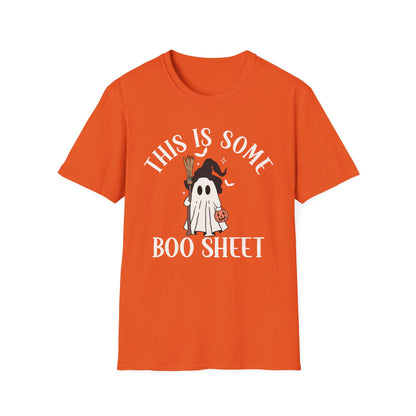 Unisex T-Shirt — "This Is Some Boo Sheet" Cute Halloween