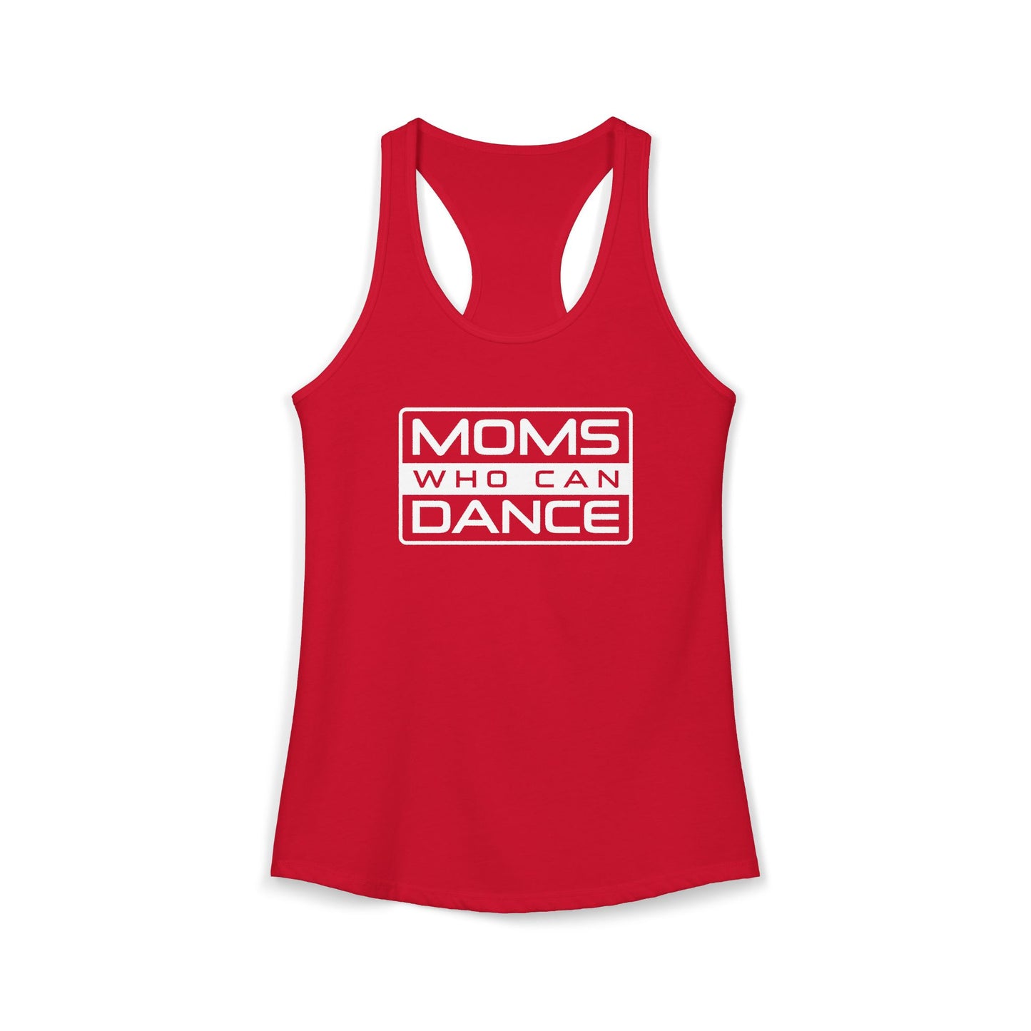 Women's Racerback Tank - MOMS WHO CAN DANCE