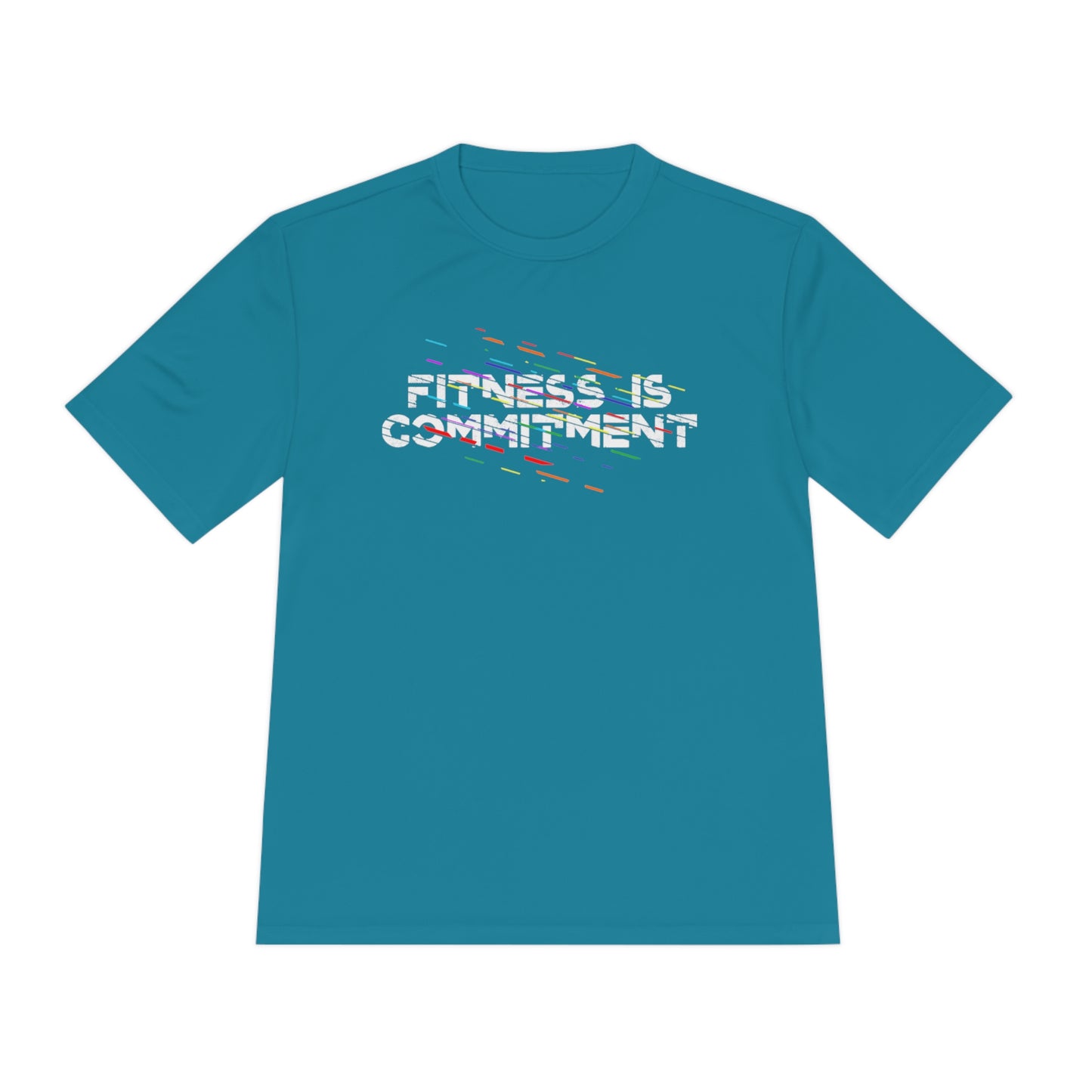 Unisex Moisture Wicking - FITNESS IS COMMITMENT