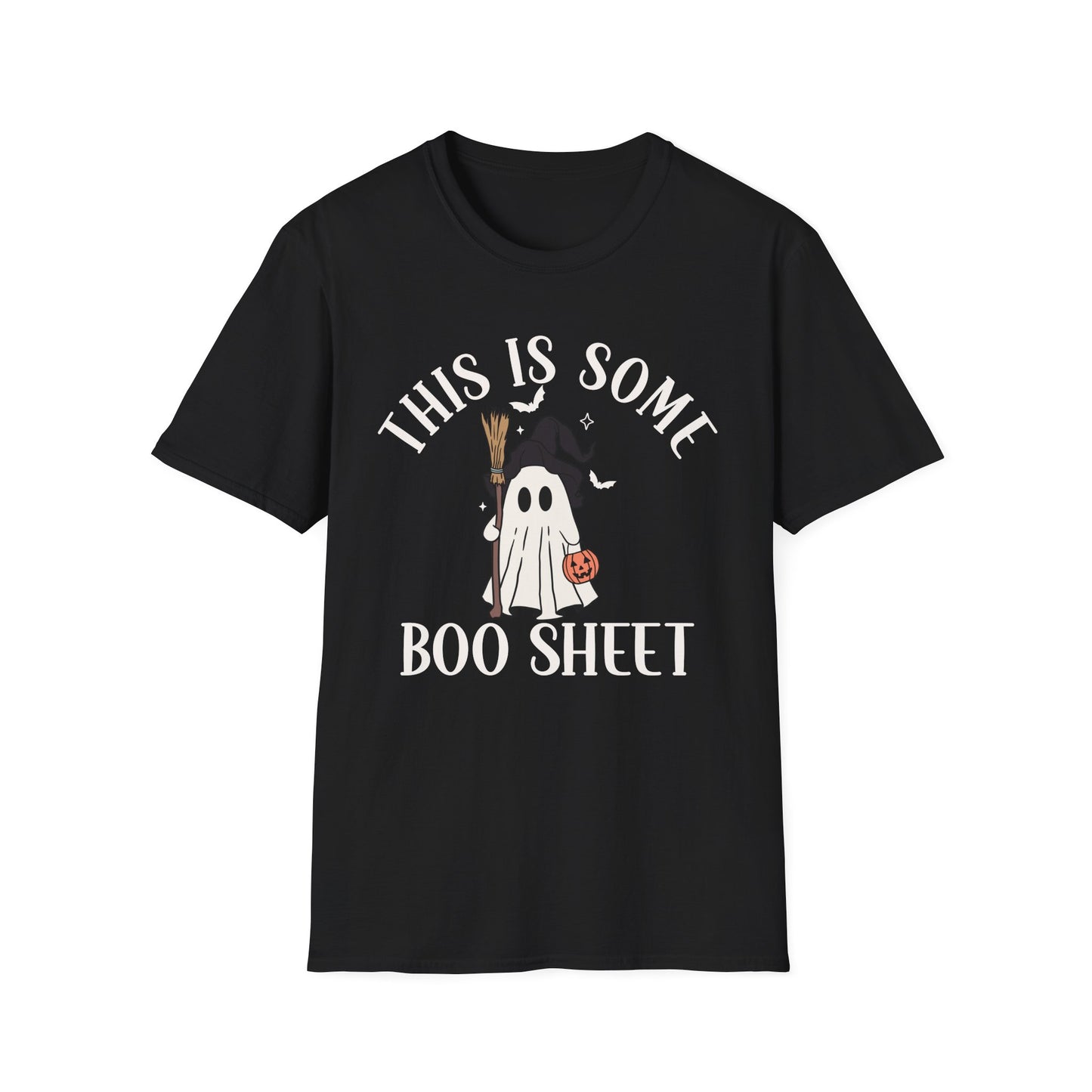 Unisex T-Shirt — "This Is Some Boo Sheet" Cute Halloween