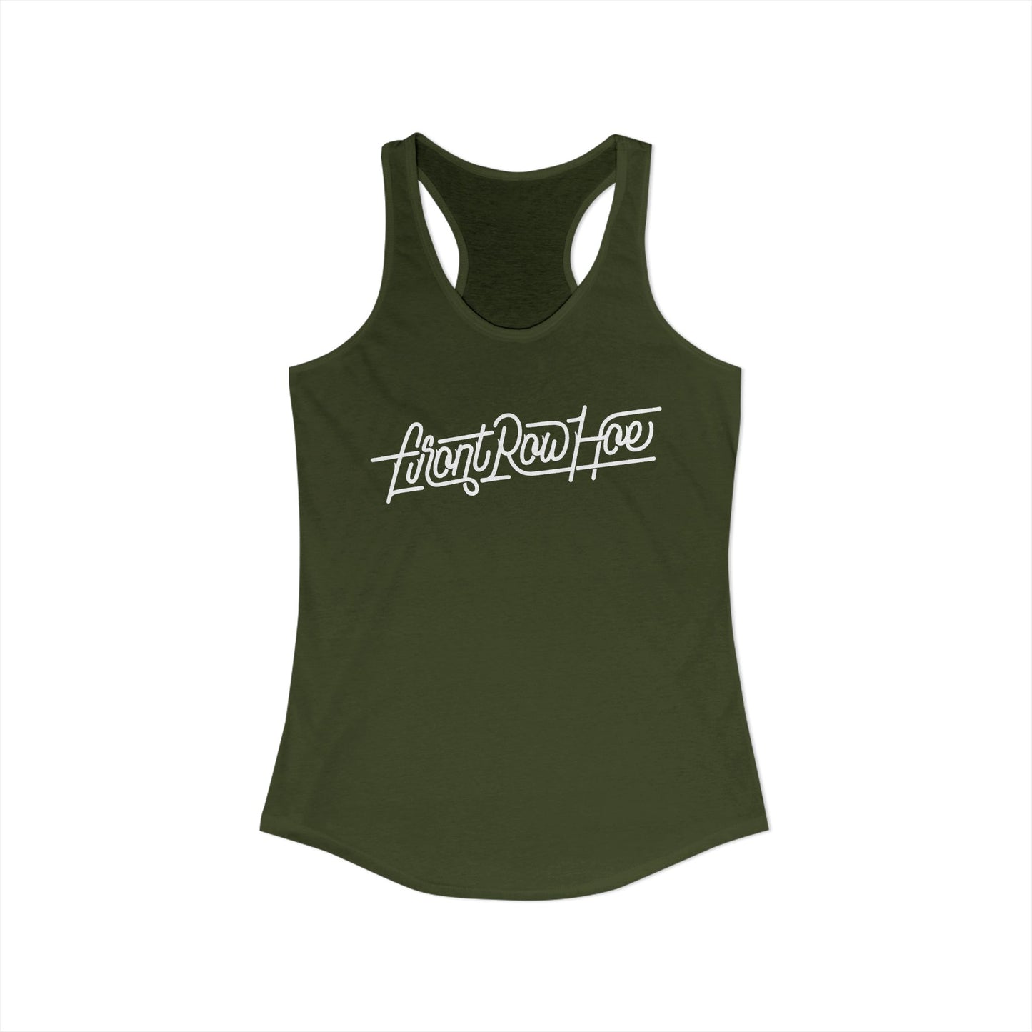 Women's Racerback Tank - FRONT ROW HOE