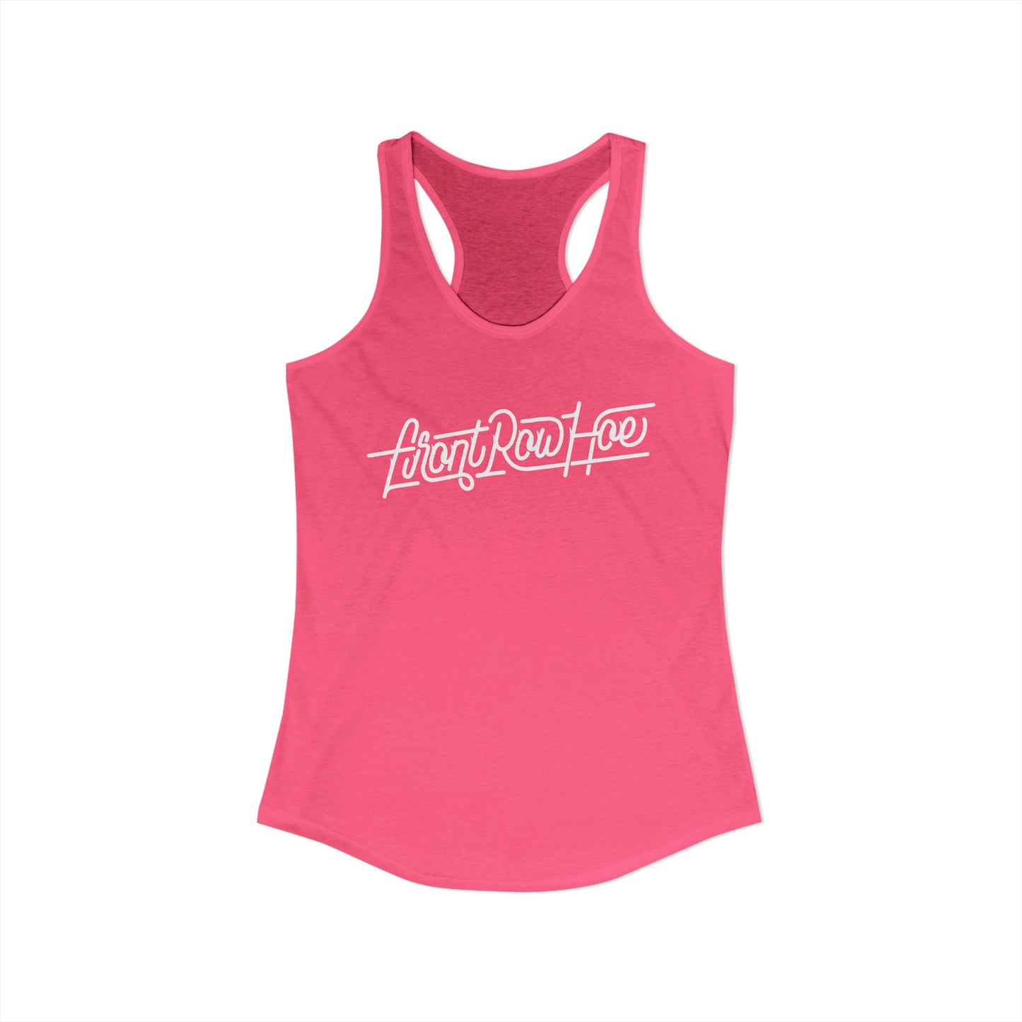 Women's Racerback Tank - FRONT ROW HOE