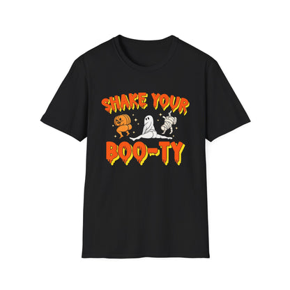 Unisex T-Shirt — SHAKE YOUR BOO-TY Halloween