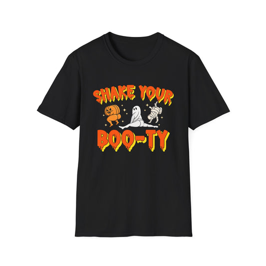 Unisex T-Shirt — SHAKE YOUR BOO-TY Halloween