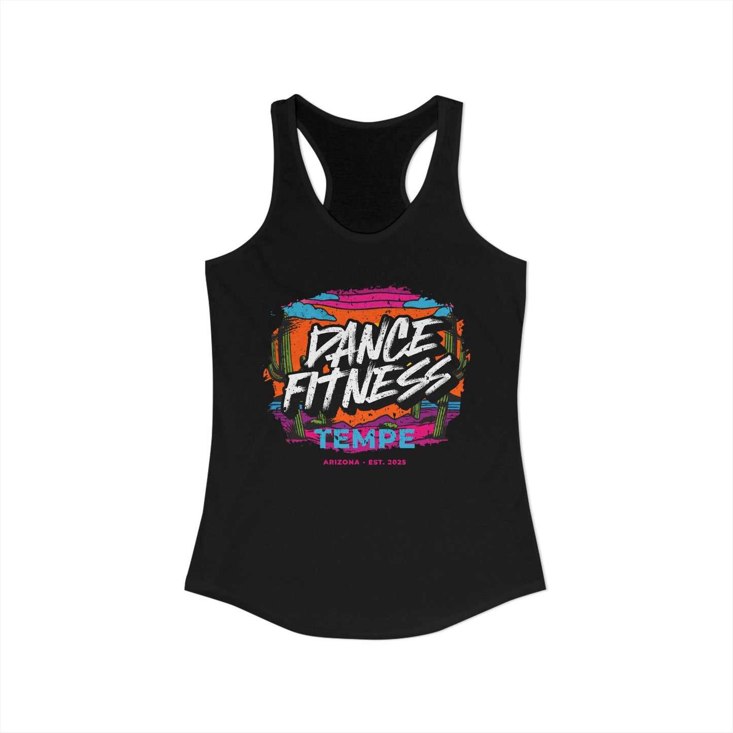 Women's Racerback Tank - DANCE FITNESS TEMPE