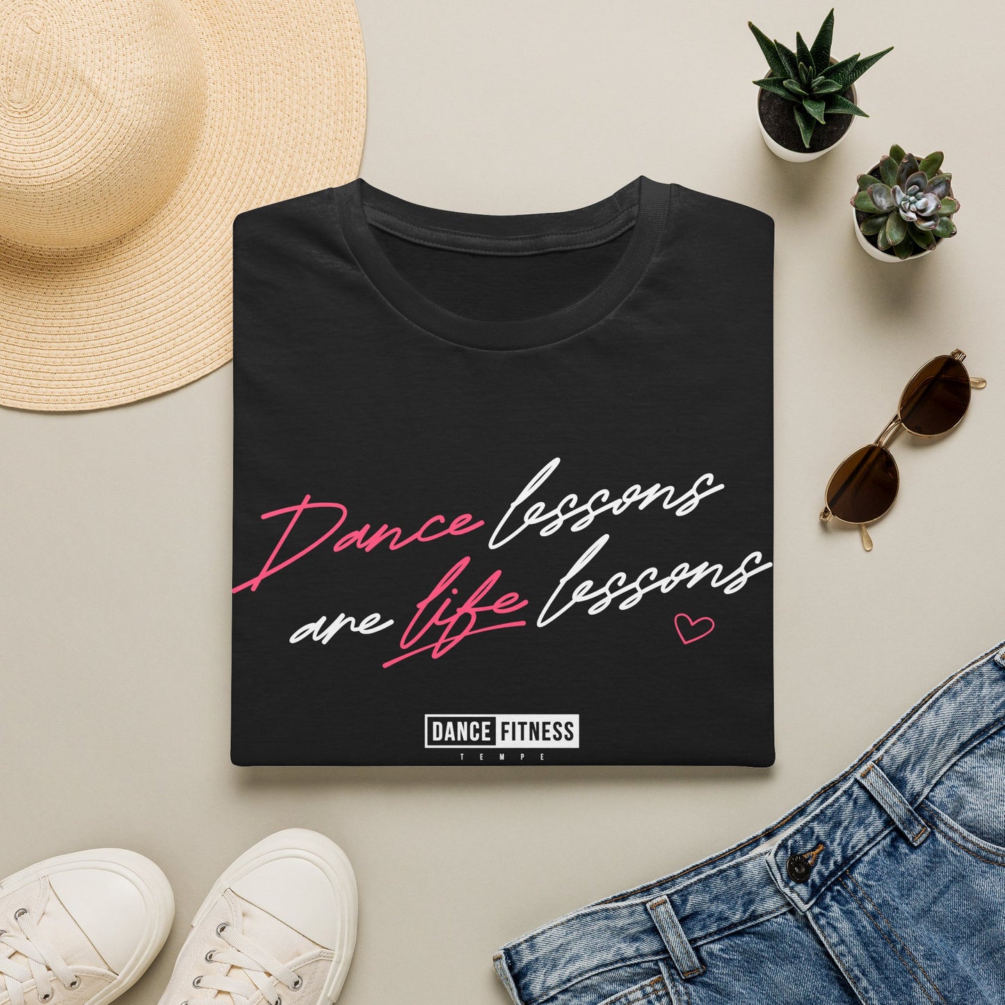 Unisex T-Shirt — DANCE LESSONS ARE LIFE LESSONS
