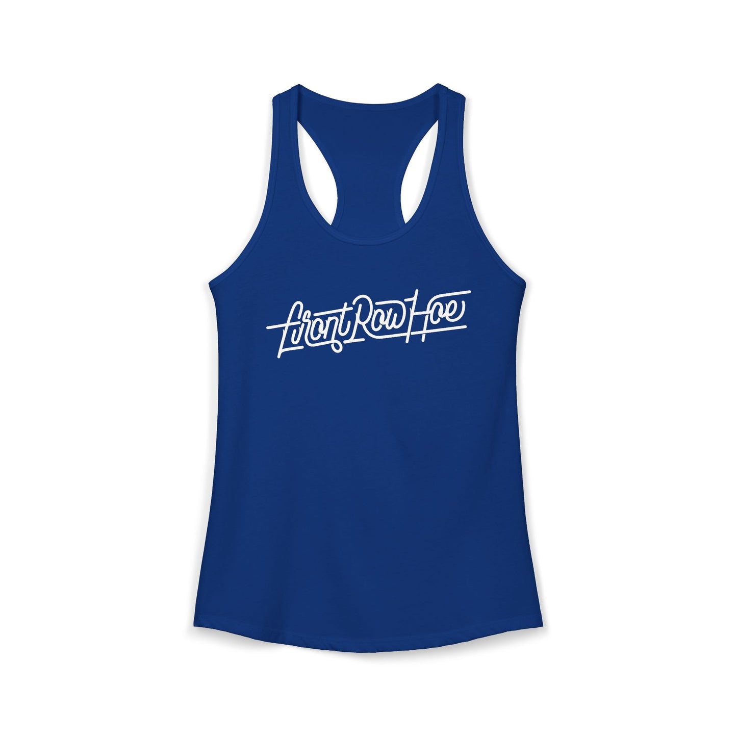 Women's Racerback Tank - FRONT ROW HOE