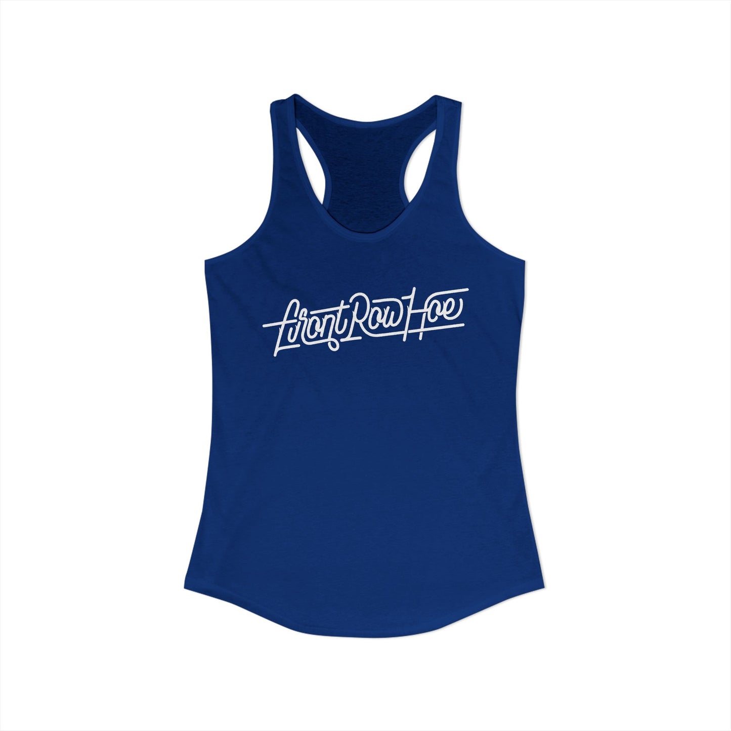 Women's Racerback Tank - FRONT ROW HOE