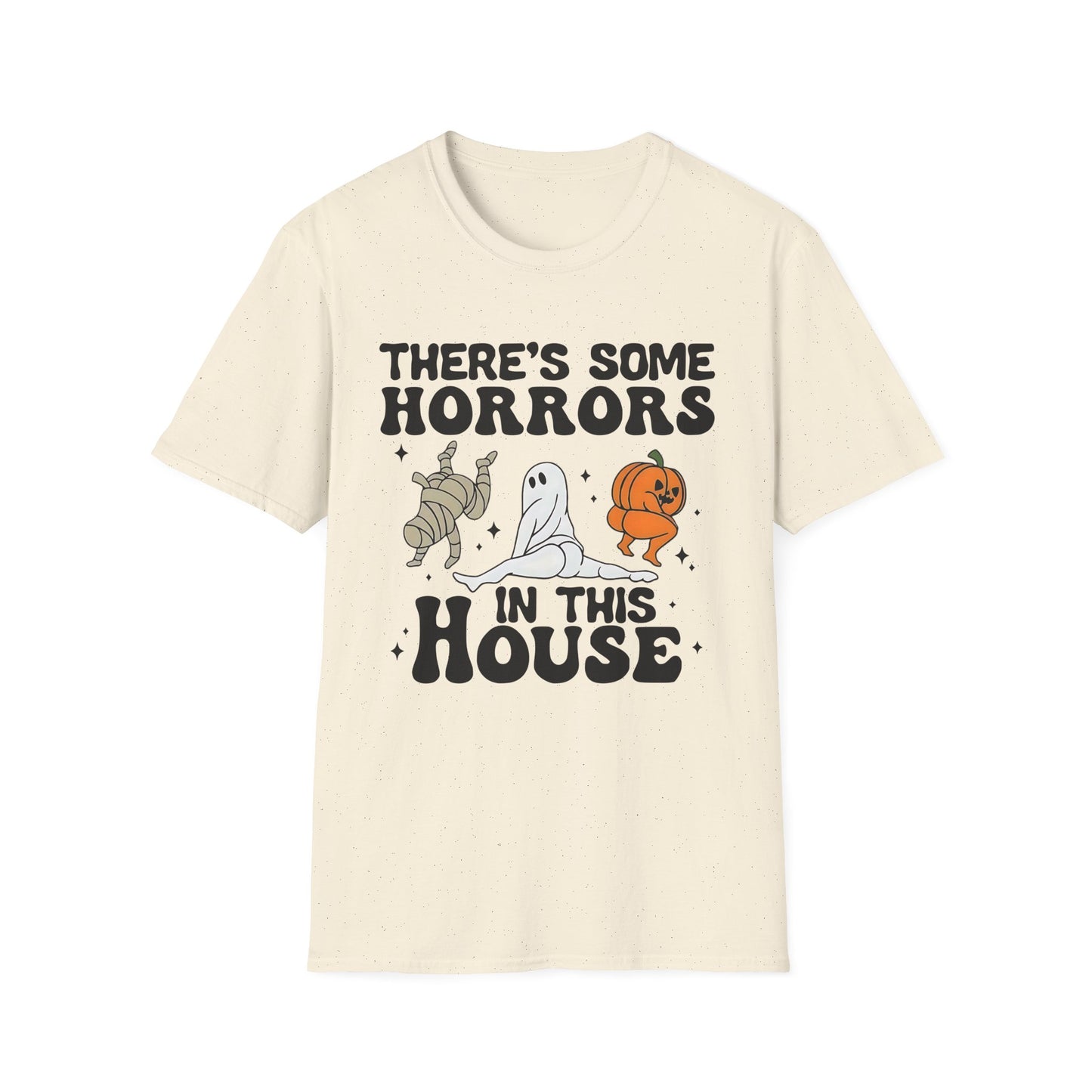 Unisex T-Shirt — THERE'S SOME HORRORS Halloween