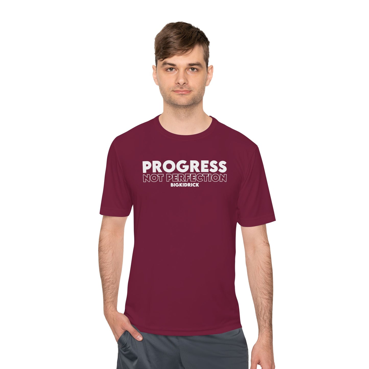 Unisex Moisture Wicking - PROGRESS NOT PERFECTION