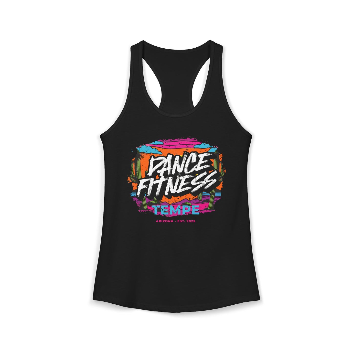 Women's Racerback Tank - DANCE FITNESS TEMPE