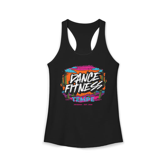 Women's Racerback Tank - DANCE FITNESS TEMPE