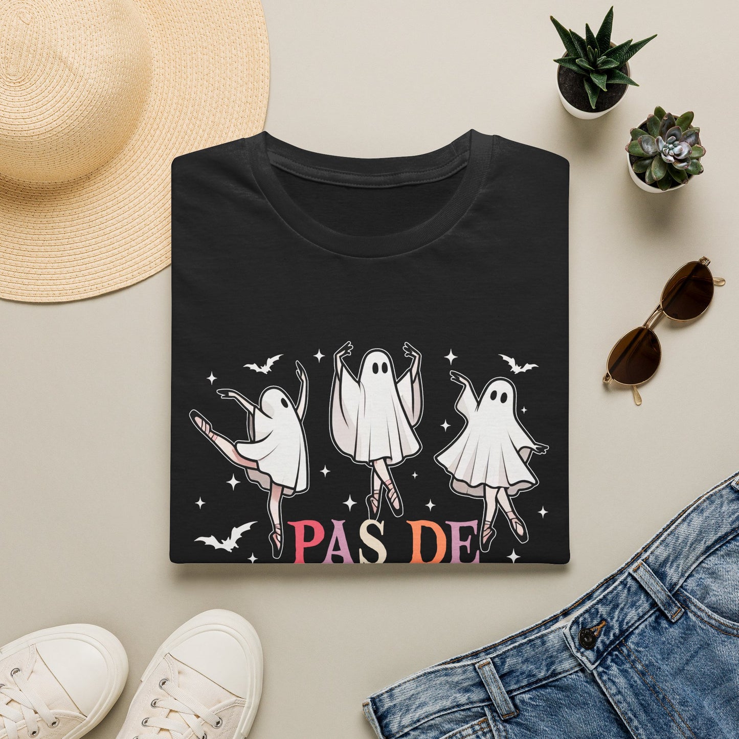 Unisex T-Shirt — PAS DE BOO REE Halloween