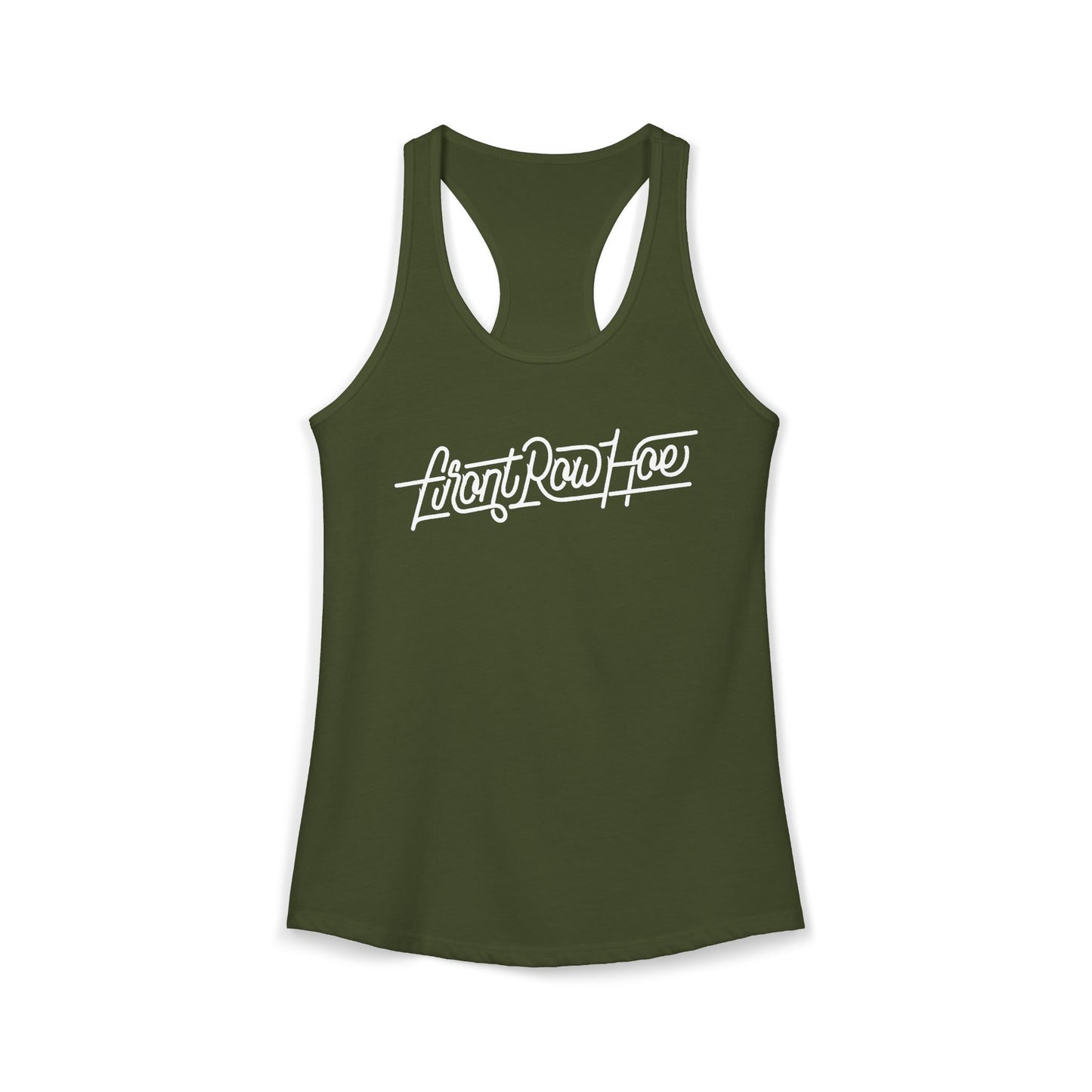 Women's Racerback Tank - FRONT ROW HOE