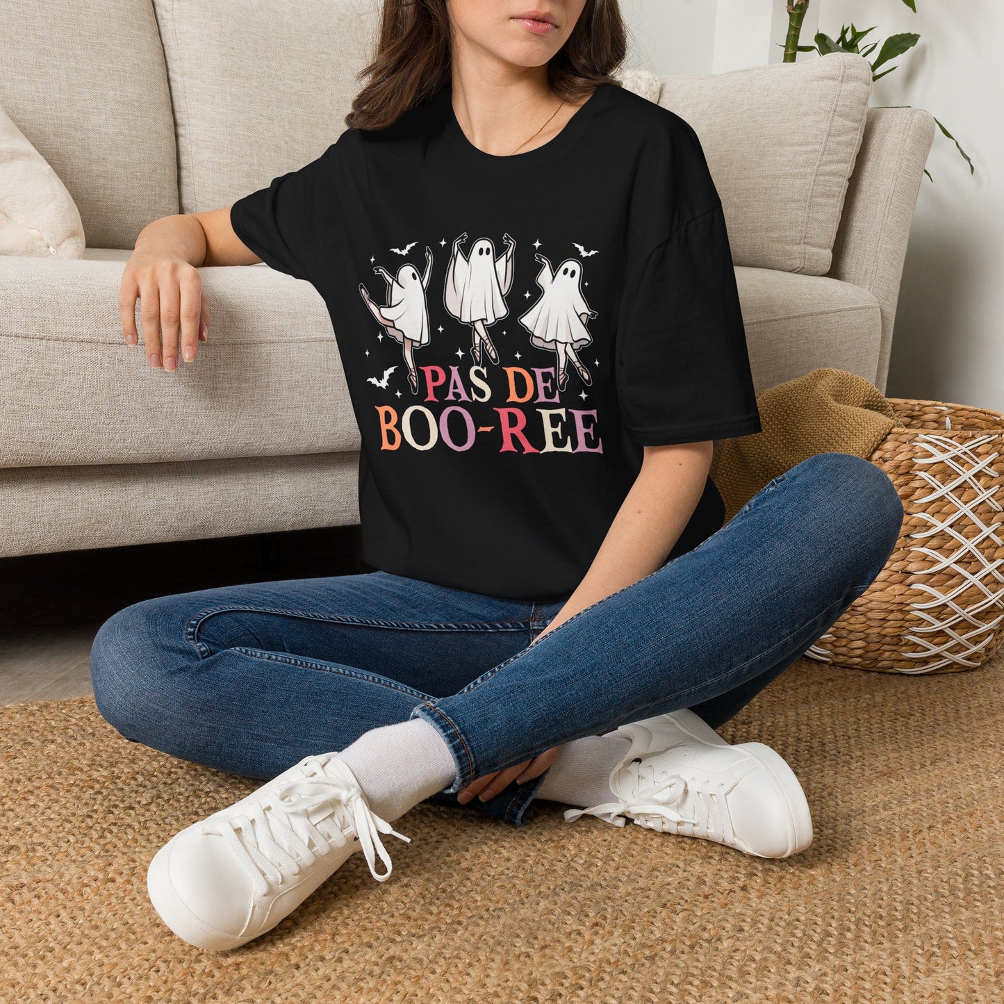 Unisex T-Shirt — PAS DE BOO REE Halloween