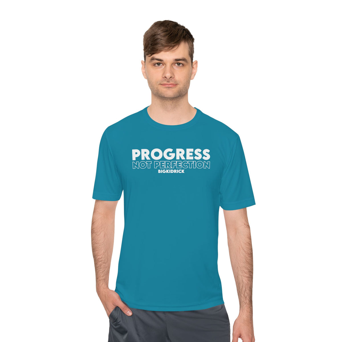 Unisex Moisture Wicking - PROGRESS NOT PERFECTION
