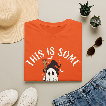 Unisex T-Shirt — "This Is Some Boo Sheet" Cute Halloween