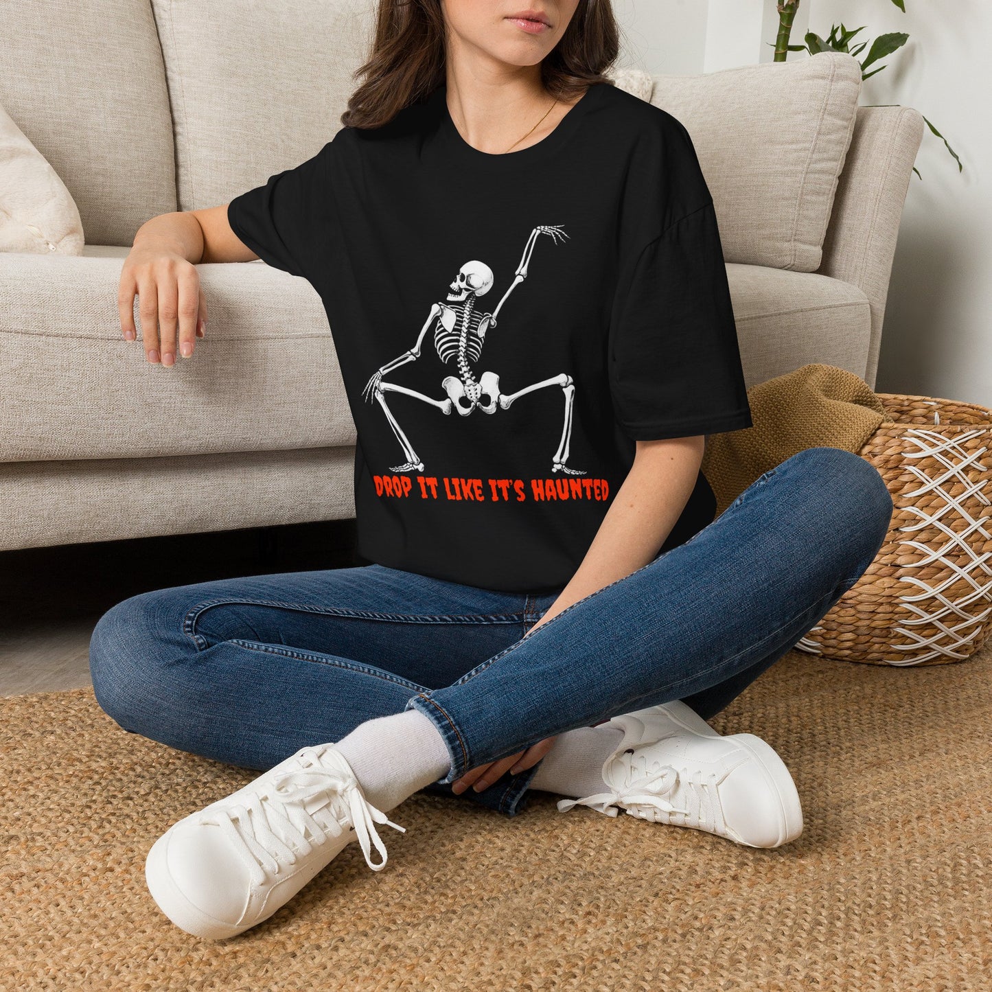 Unisex T-Shirt — DROP IT LIKE IT'S HAUNTED Halloween