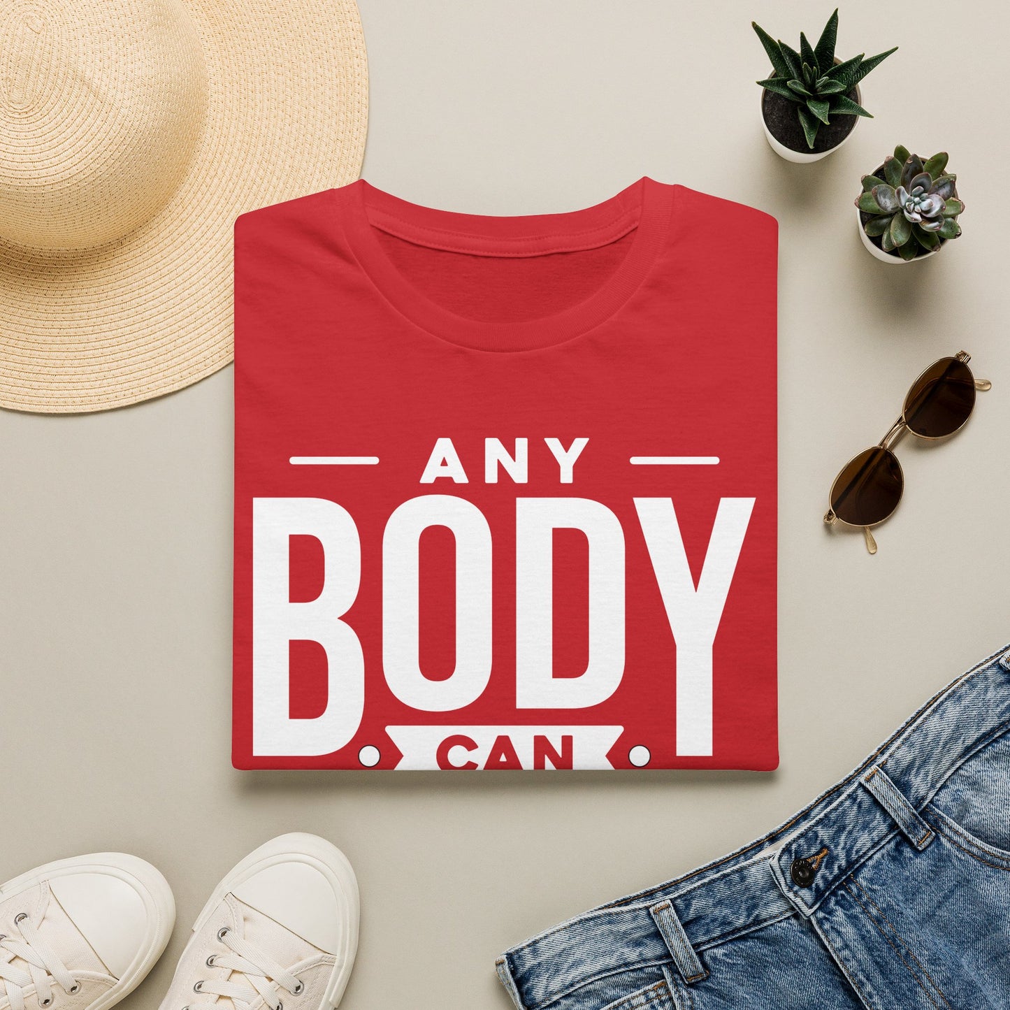 Unisex T-Shirt - ANY BODY CAN DANCE